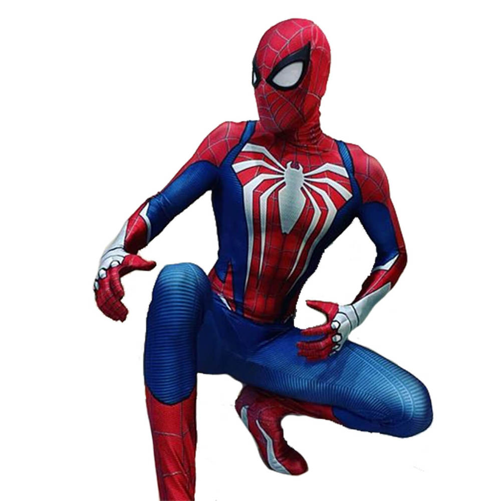 Marvel's Spider-Man 2 New Advanced Suit 2.0 Peter Parker Cosplay Costume Takerlama