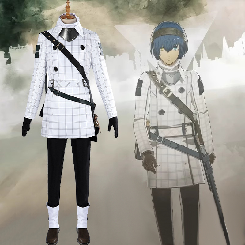 Metaphor: ReFantazio Travelling Boy Will Cosplay Costume White Takerlama