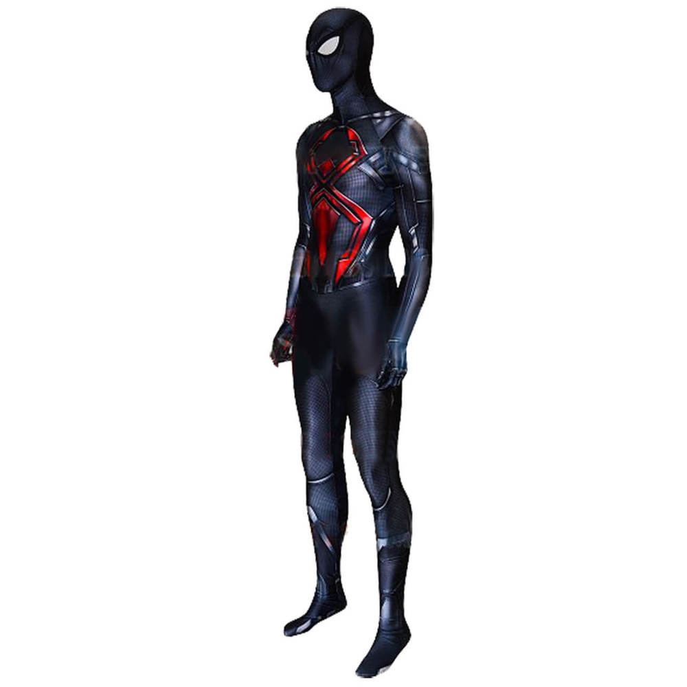PS4 Marvel's Spider-Man Dark Suit SpiderMan Cosplay Costume Takerlama