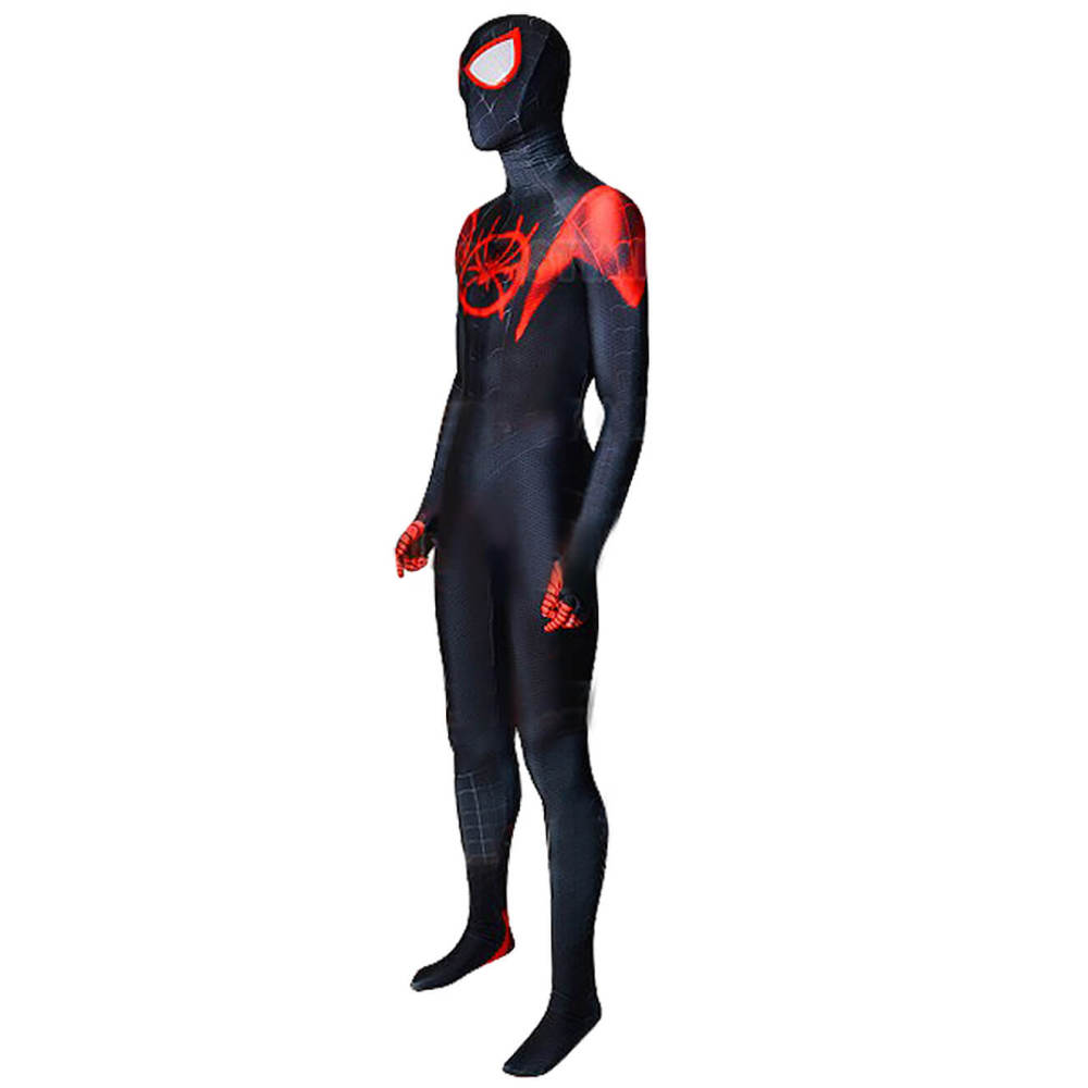 Spider-Man Into the Spider-Verse Miles Morales Cosplay Costumes Takerlama