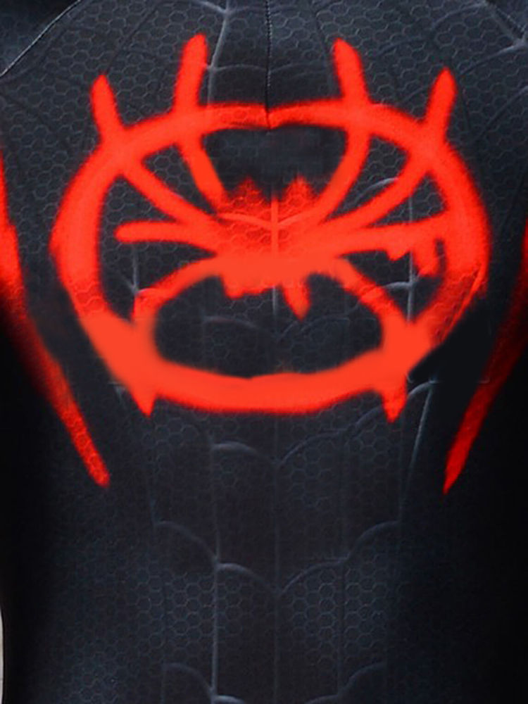 Spider-Man Into the Spider-Verse Miles Morales Cosplay Costumes Takerlama