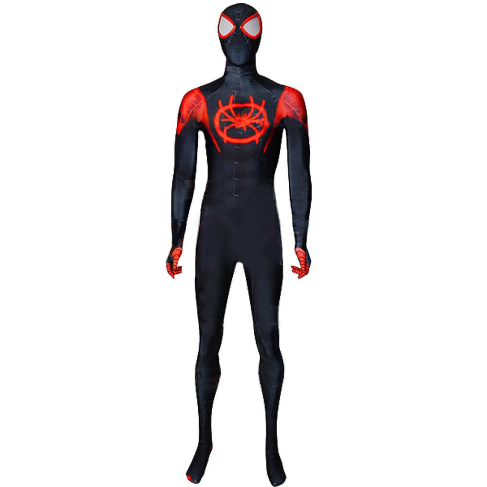 Spider-Man Into the Spider-Verse Miles Morales Cosplay Costumes Takerlama