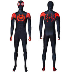 Spider-Man Into the Spider-Verse Miles Morales Cosplay Costumes Takerlama