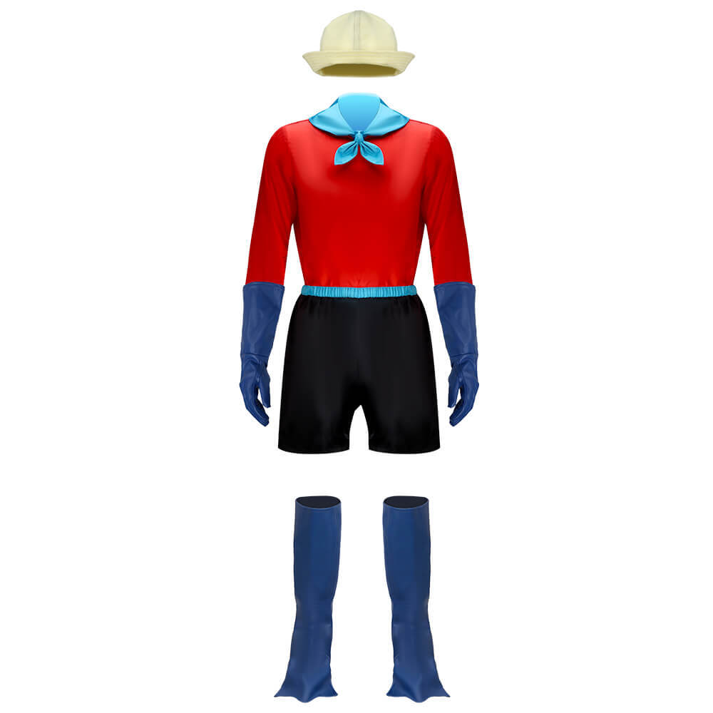 SpongeBob SquarePants Barnacle Boy Cosplay Costume Adult Takerlama
