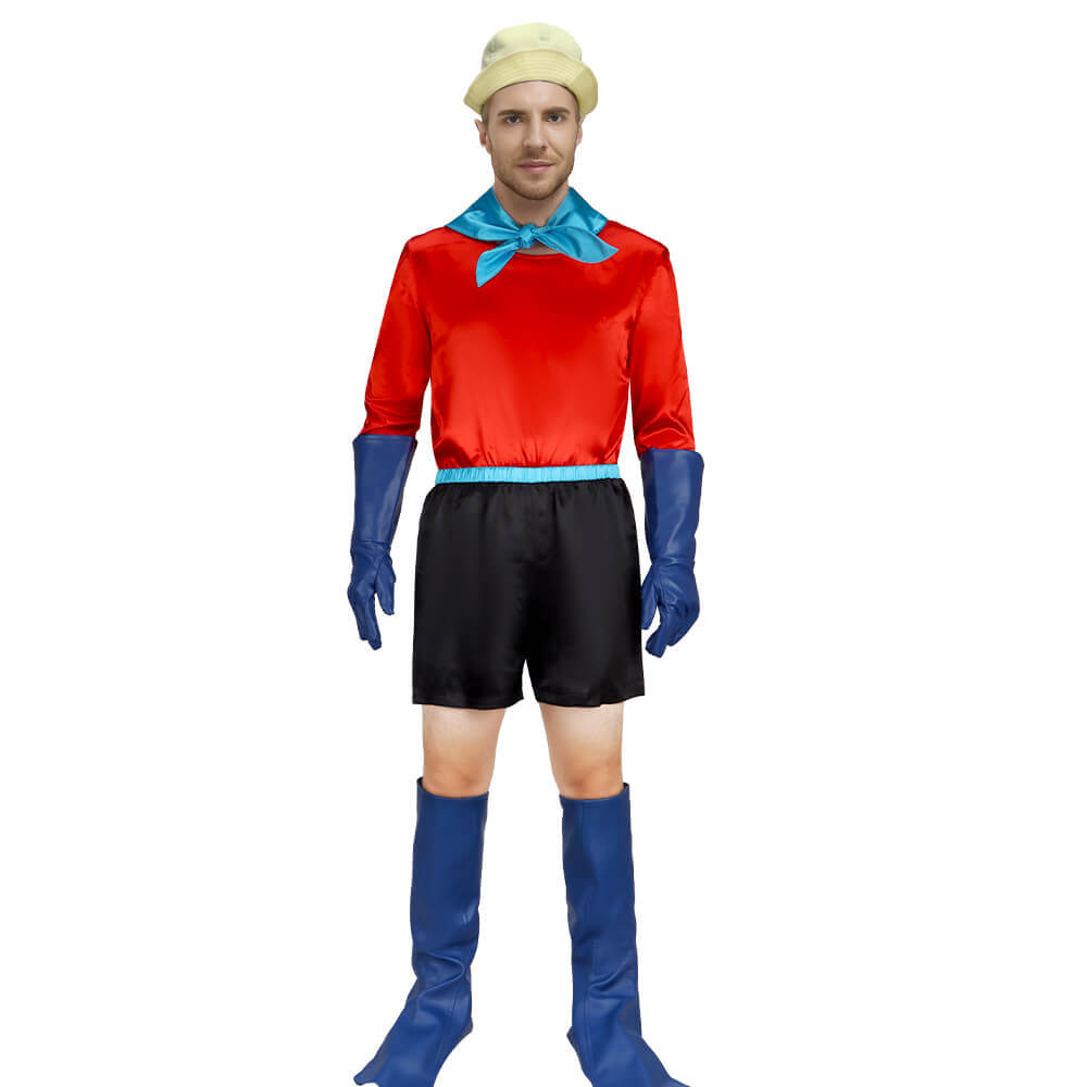 SpongeBob SquarePants Barnacle Boy Cosplay Costume Adult Takerlama