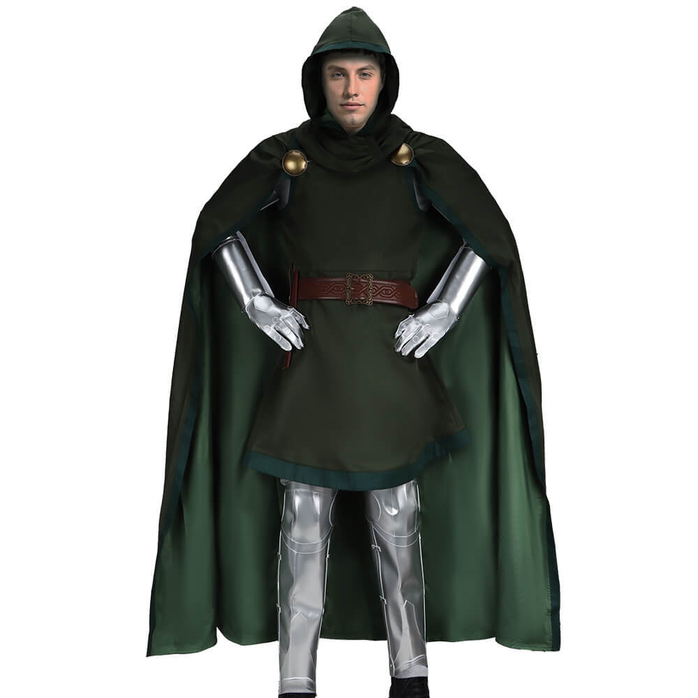 Doctor Doom Classic Cosplay Costume Victor von Doom Theme Party Outfits Takerlama