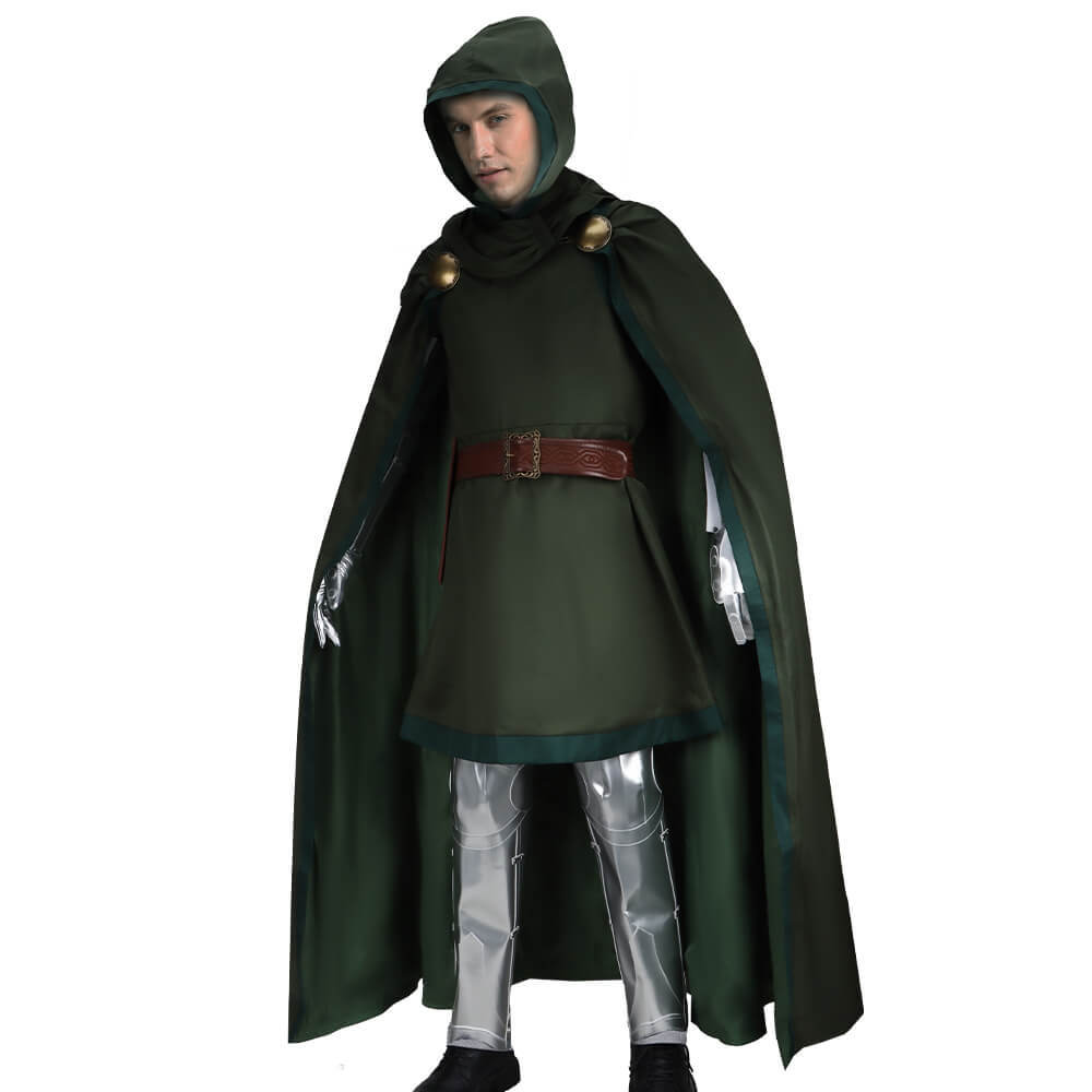 Doctor Doom Classic Cosplay Costume Victor von Doom Theme Party Outfits Takerlama