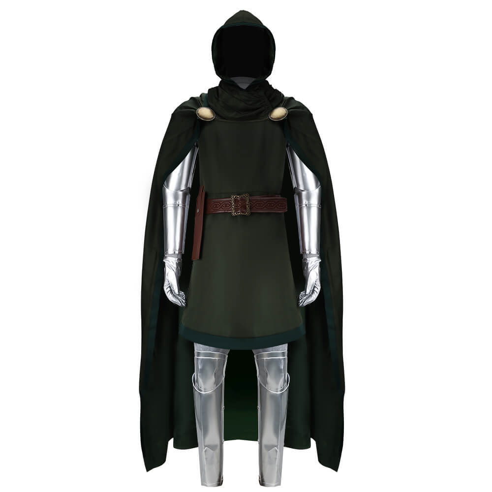 Doctor Doom Classic Cosplay Costume Victor von Doom Theme Party Outfits Takerlama