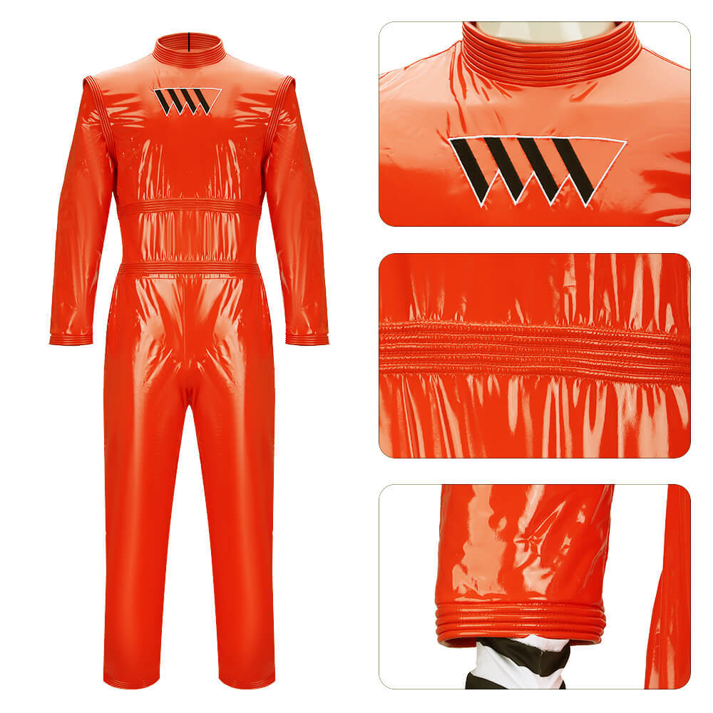 Oompa Loompa Red Suit Cosplay Costume Willy Wonka Chocolate FactoryTheme Party Green Suit Takerlama