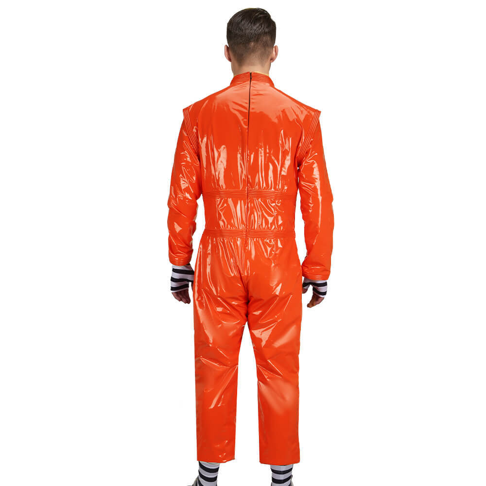 Oompa Loompa Red Suit Cosplay Costume Willy Wonka Chocolate FactoryTheme Party Green Suit Takerlama