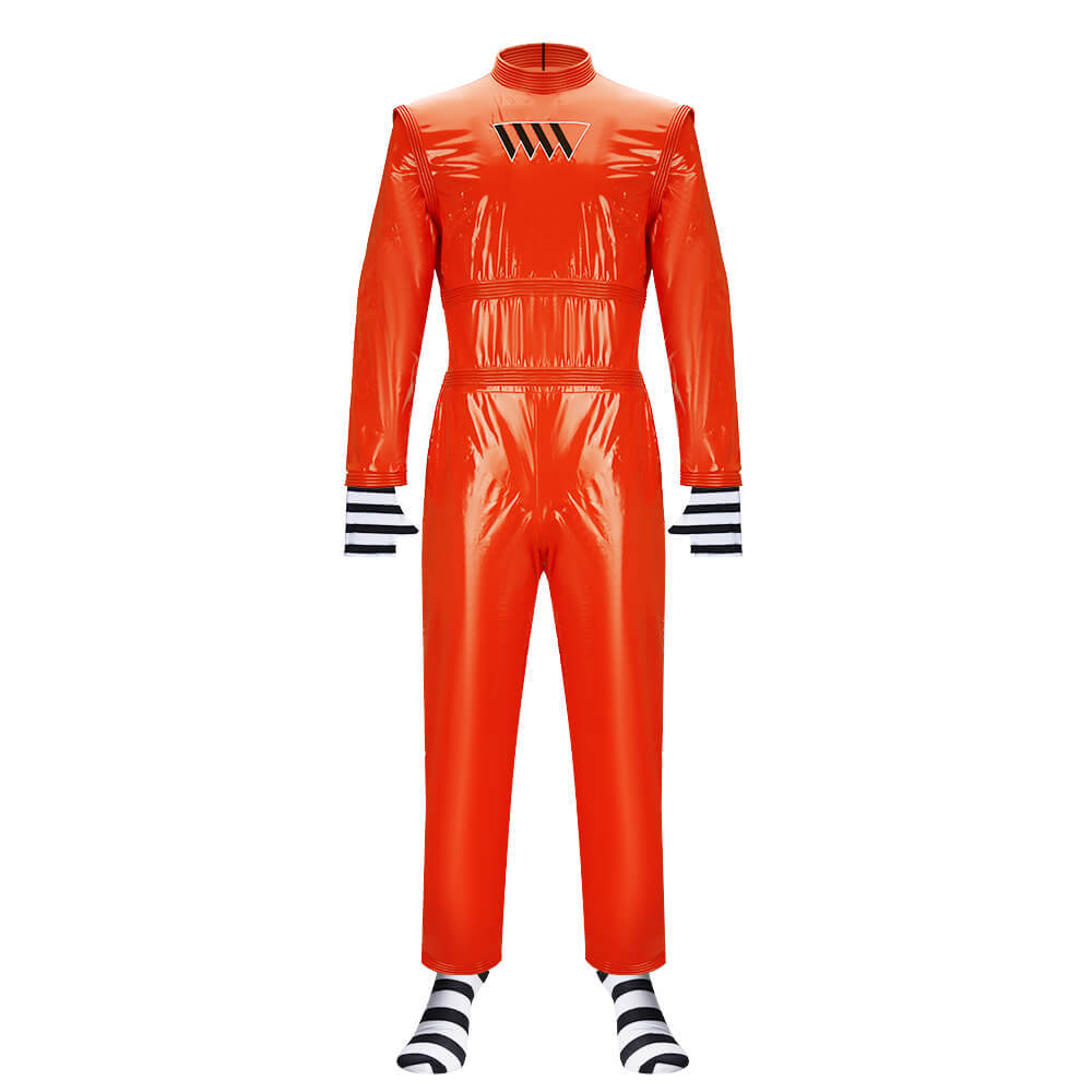Oompa Loompa Red Suit Cosplay Costume Willy Wonka Chocolate FactoryTheme Party Green Suit Takerlama