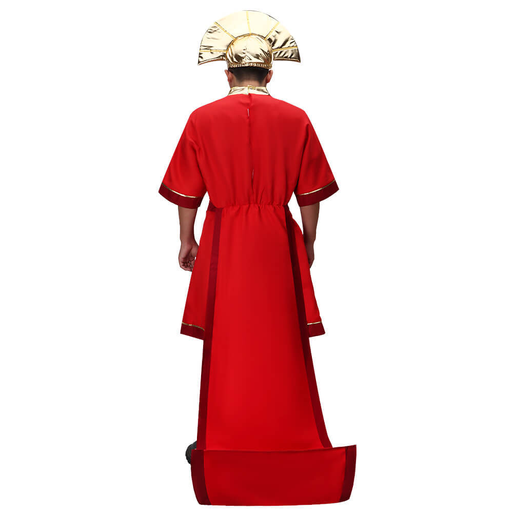 The Emperor's New Groove Kuzco Cosplay Costume Disney Theme Party Outfits Takerlama