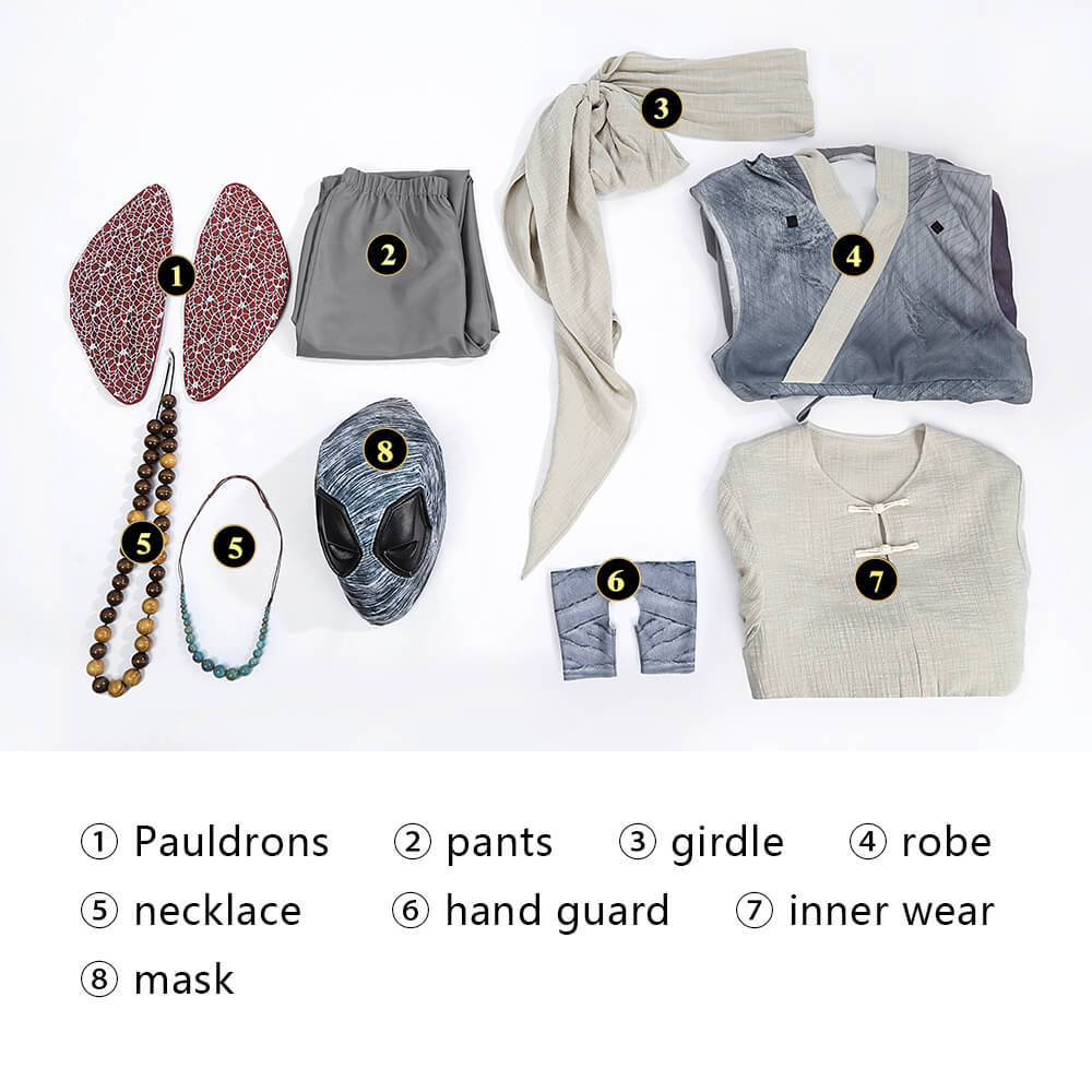 Deadpool & Wolverine Zenpool Cosplay Costume Wade Wilson Deadpool 3 Halloween Party Outfits Takerlama