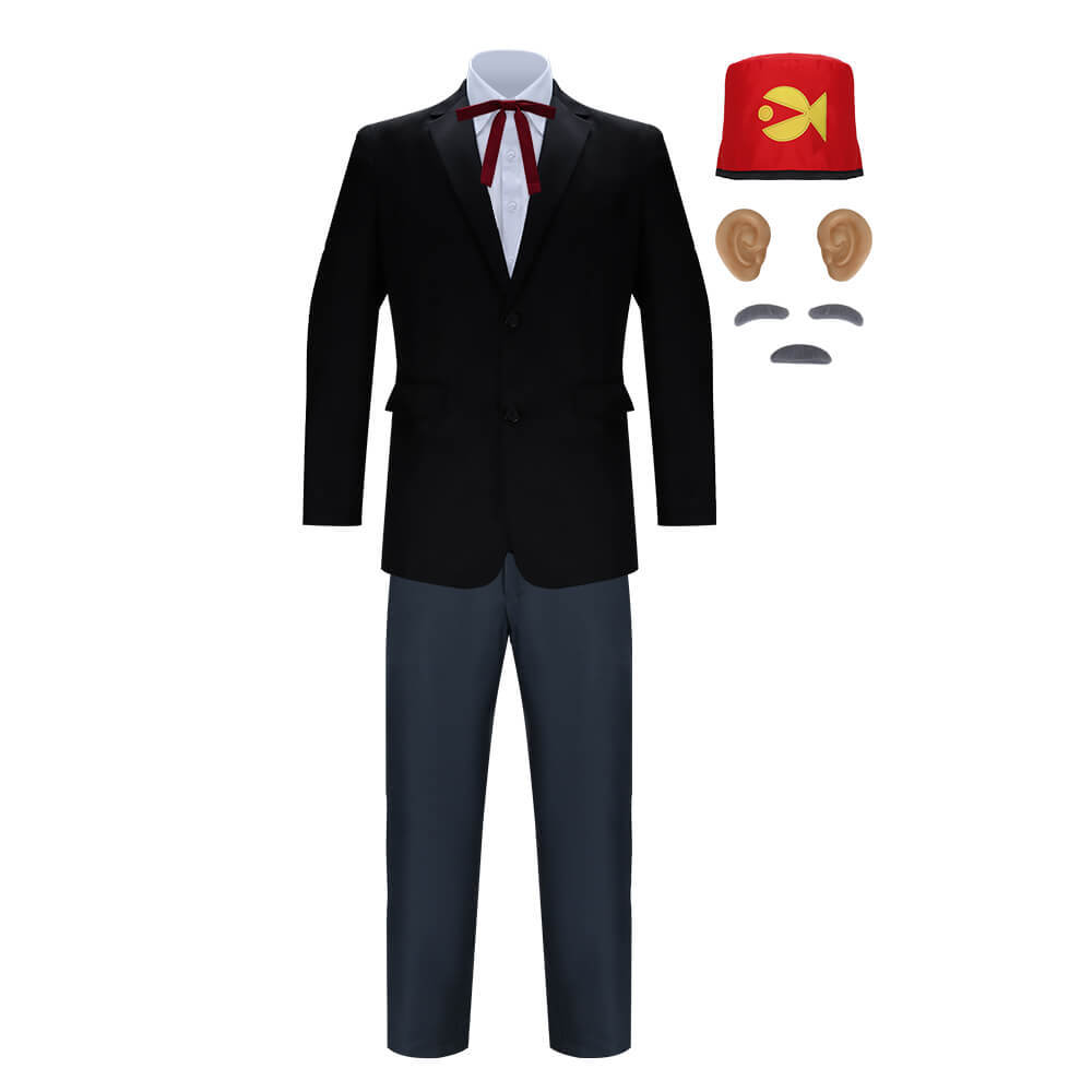 Gravity Falls Grunkle Stan Pines Cosplay Costume TV Series Halloween Outfits Takerlama