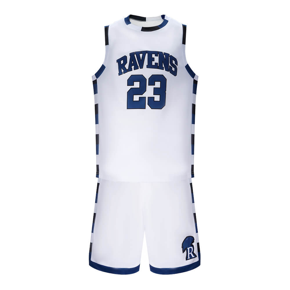 One Tree Hill Ravens Nathan Scott Basketball Jersey Black White #23 Group Cosplay Costume Takerlama