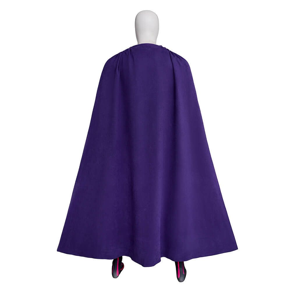 New X-Men 97 Magneto Cosplay Costume Halloween Cloak Jumpsuit Sleeves Scarf Takerlama