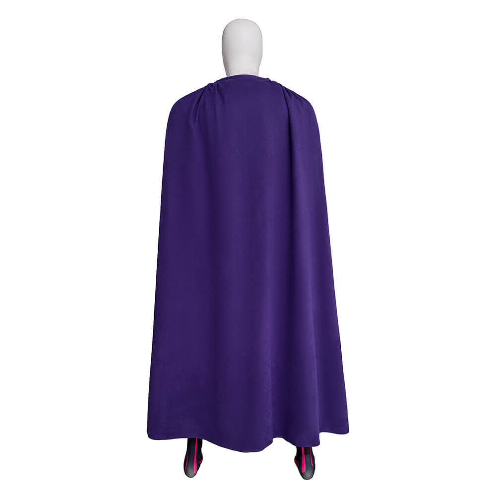 New X-Men 97 Magneto Cosplay Costume Halloween Cloak Jumpsuit Sleeves Scarf Takerlama