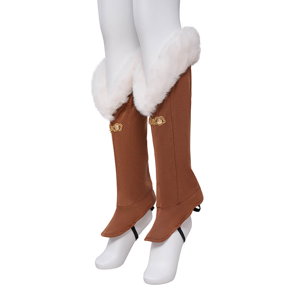 Princess Zelda Winter Clothes Cosplay Costume Game TLOZ Outfits Takerlama