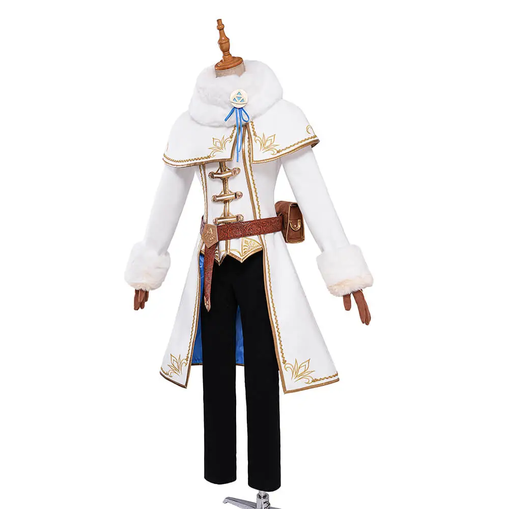 The Legend of Zelda Breath of the Wild Princess Zelda Winter Clothes Cosplay Costume Takerlama The Legend of Zelda Breath of the Wild Princess Zelda Winter Clothes Cosplay Costume Takerlama