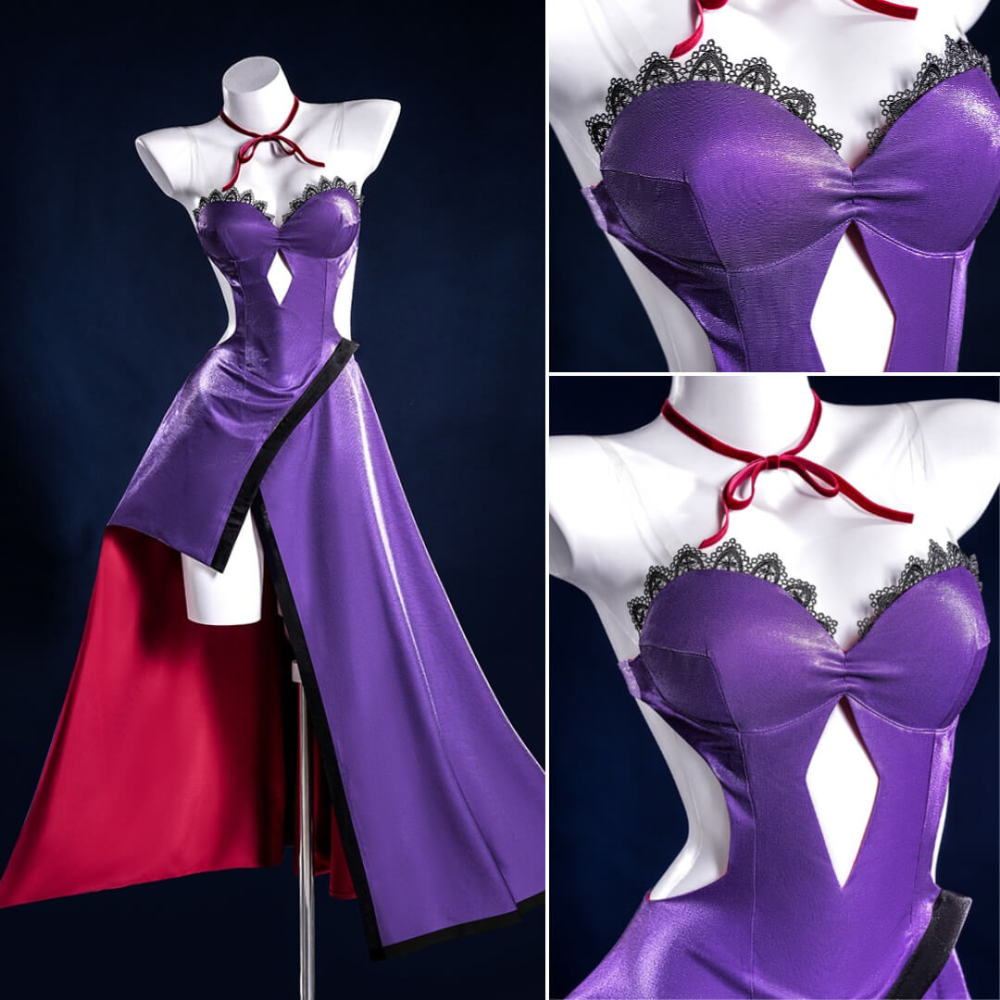 Fate Grand Order FGO Jeanne d'Arc Alter Shinjuku Dress Cosplay Costume Takerlama