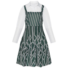 Wicked 2024 Nessarose Fancy Dress Shiz University Uniform Movie Cosplay Costume For Women Takerlama(In Stock)