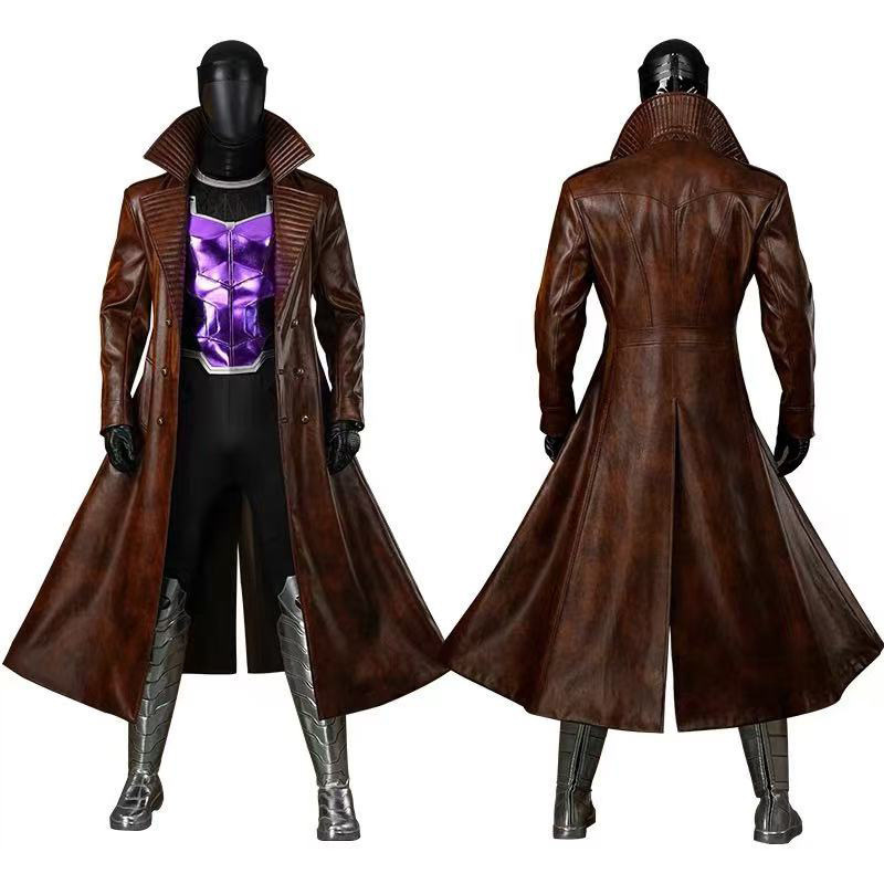 New Gambit Remy LeBeau Cosplay Costume Movie Deadpool and Wolverine Takerlama