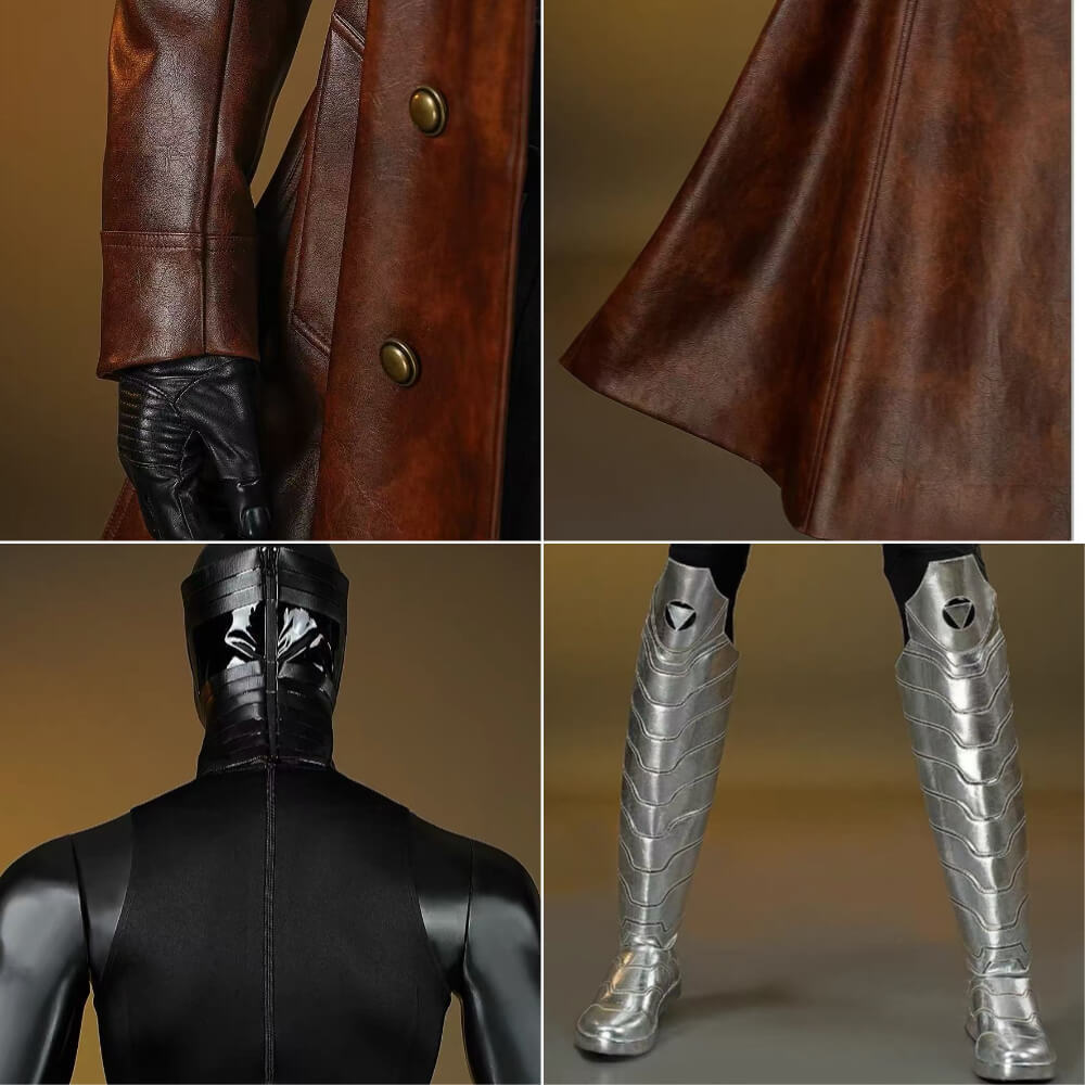New Gambit Remy LeBeau Cosplay Costume Movie Deadpool and Wolverine Takerlama