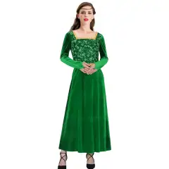 New Shrek Princess Fiona Cosplay Costume Medieval Renaissance Fancy Dress For Women Takerlama