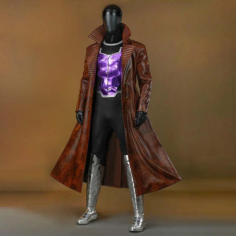 New Gambit Remy LeBeau Cosplay Costume Movie Deadpool and Wolverine Takerlama