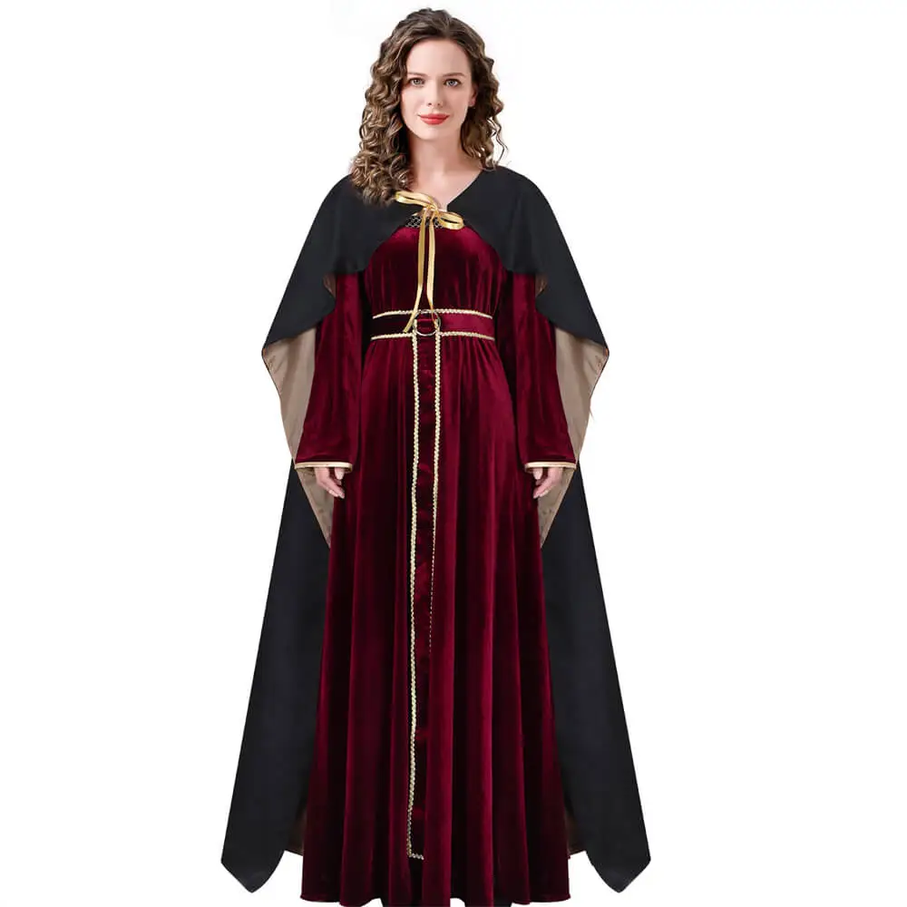 Tangled Mother Gothel Cosplay Costume Witch Party Dress Takerlama,Female / XXXL