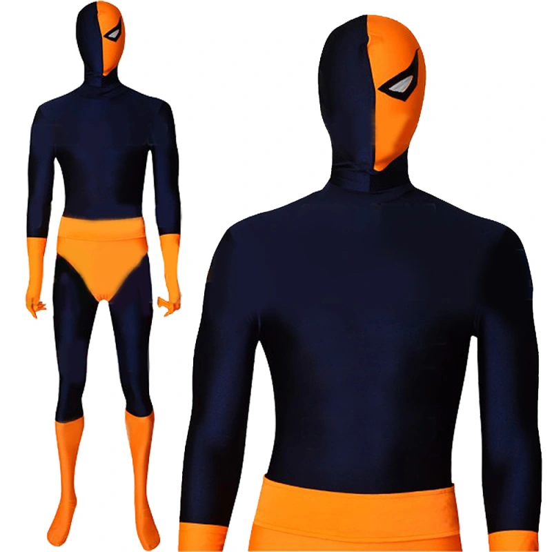 Deathstroke Slade Joseph Wilson Cosplay Costume Supervillain Jumpsuit Takerlama