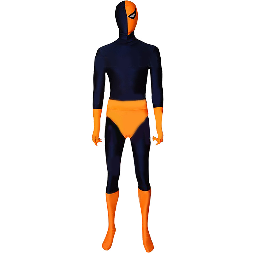Deathstroke Slade Joseph Wilson Cosplay Costume Supervillain Jumpsuit Takerlama