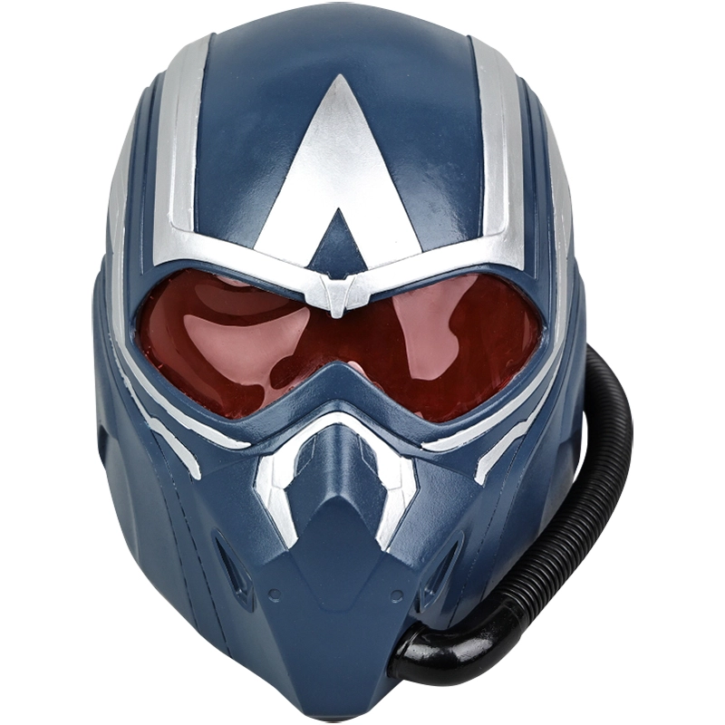 Captain America Brave New World Sam Wilson Cosplay Helmet PVC Halloween Costume Mask Props Accessories Takerlama