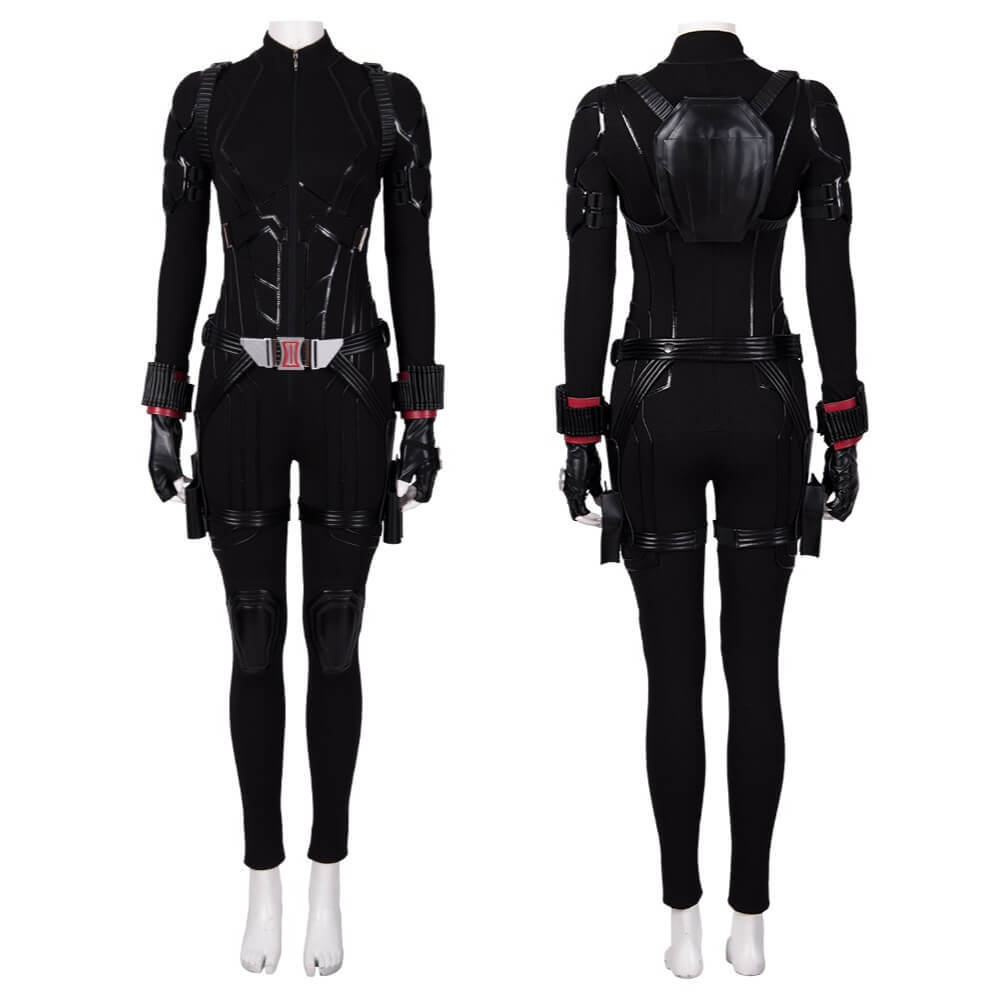 Black Widow Costume Avengers Endgame Natasha Romanova Halloween Cosplay Jumpsuit Takerlama
