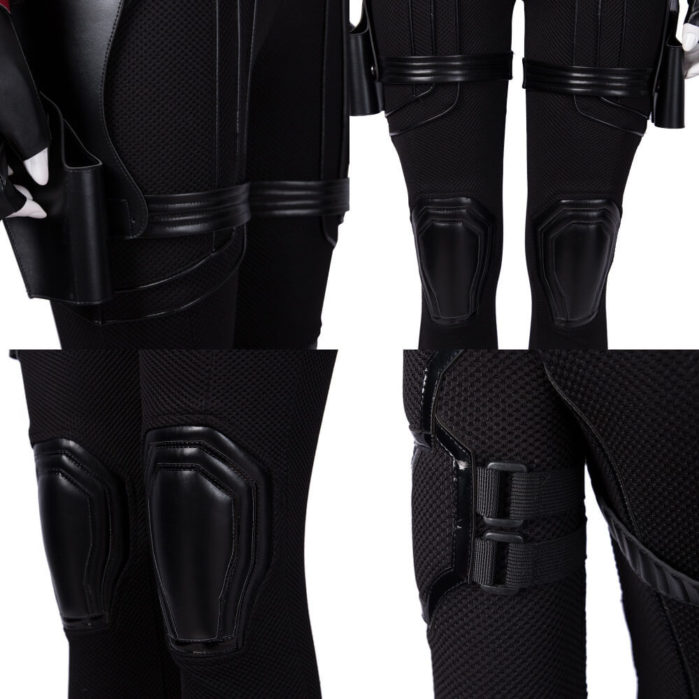 Black Widow Costume Avengers Endgame Natasha Romanova Halloween Cosplay Jumpsuit Takerlama
