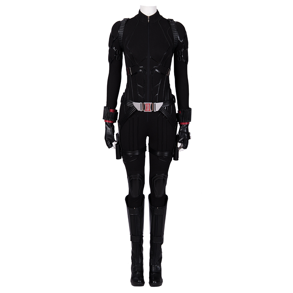Black Widow Costume Avengers Endgame Natasha Romanova Halloween Cosplay Jumpsuit Takerlama