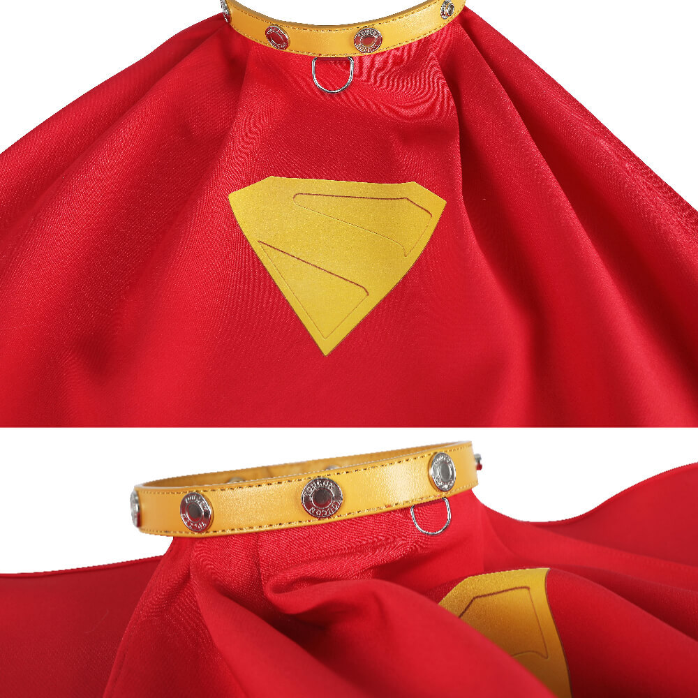 Krypto the Superdog Cosplay Costume Comic Superhero Dog Pet Puppy Halloween Suit Takerlama