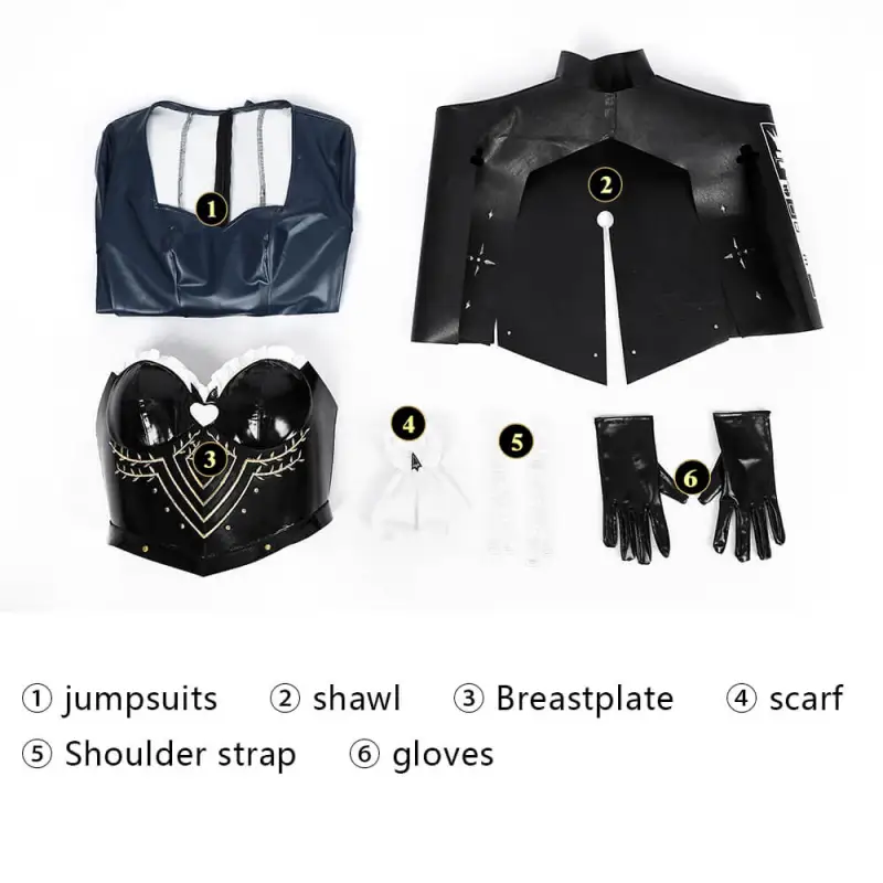 Metaphor ReFantazio Eiselin Hulkenberg Cosplay Costume Top Level Takerlama