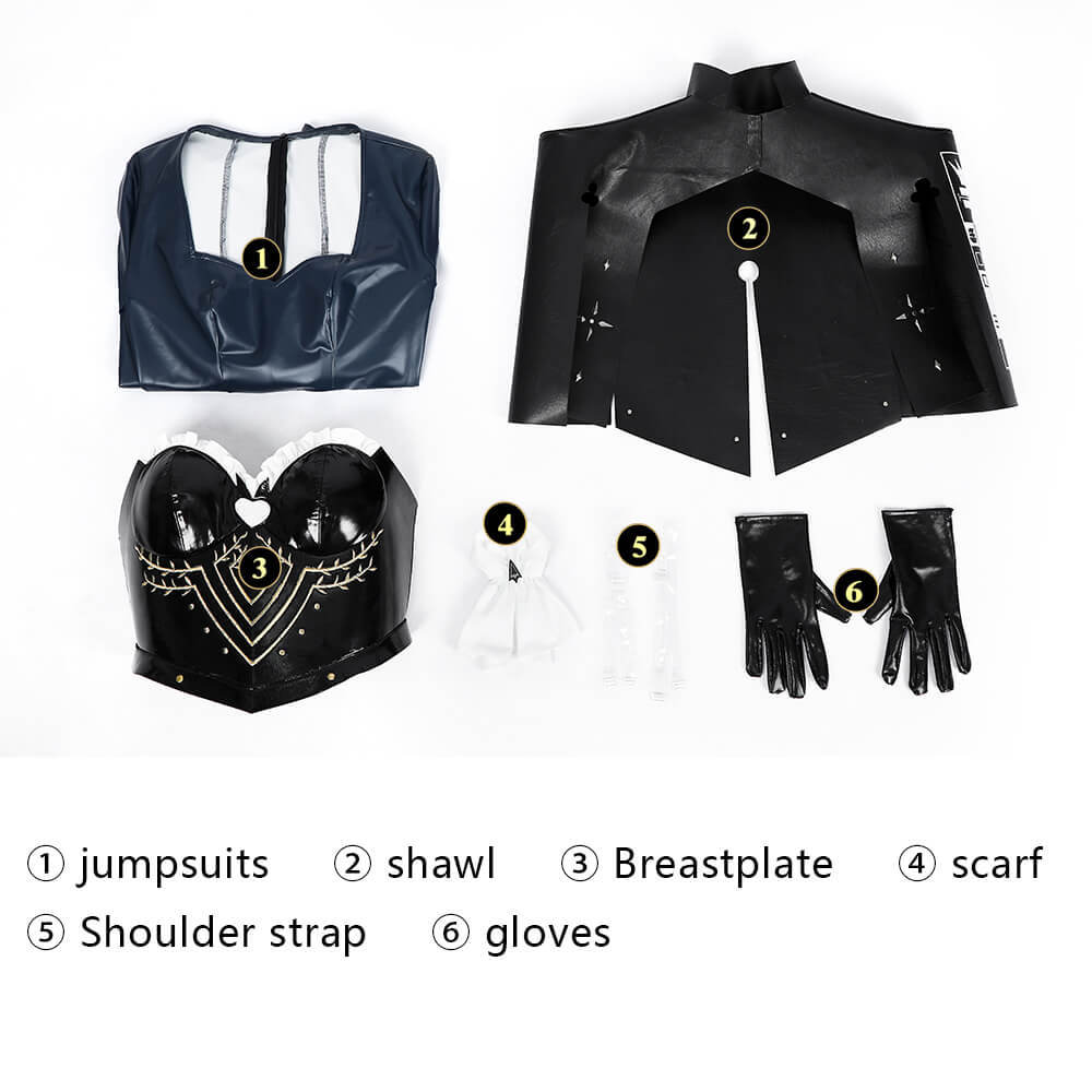 Metaphor ReFantazio Eiselin Hulkenberg Cosplay Costume Top Level Takerlama