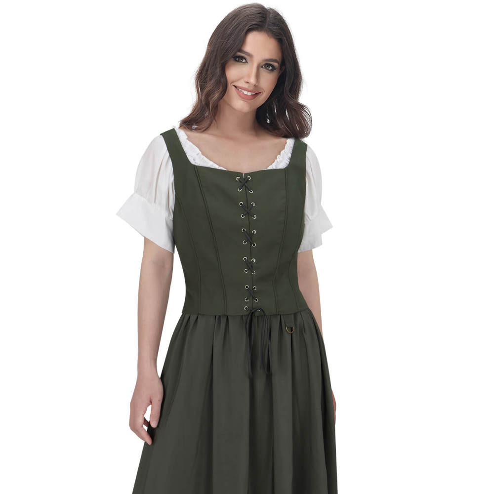 Pirate Bustier Women Sexy Renaissance Corset Y2k Push Up U Neck 5 Colors In Stock Takerlama