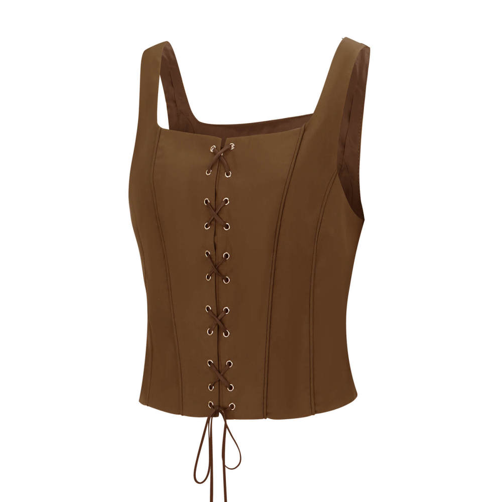 Pirate Bustier Women Sexy Renaissance Corset Y2k Push Up U Neck 5 Colors In Stock Takerlama
