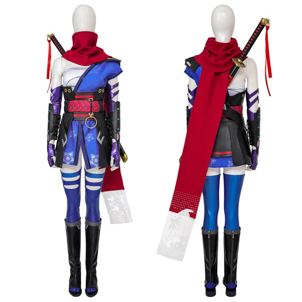 Game Marvel Rivals Psylocke Cosplay Costume Superhero Halloween Uniform - Takerlama