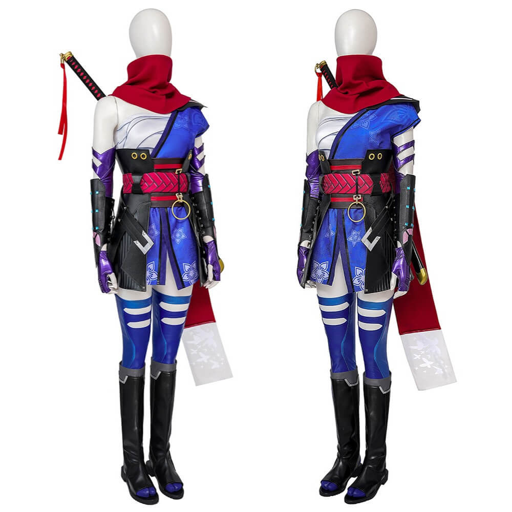 Game Marvel Rivals Psylocke Cosplay Costume Superhero Halloween Uniform - Takerlama