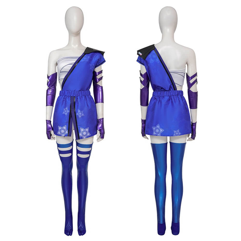 Game Marvel Rivals Psylocke Cosplay Costume Superhero Halloween Uniform - Takerlama