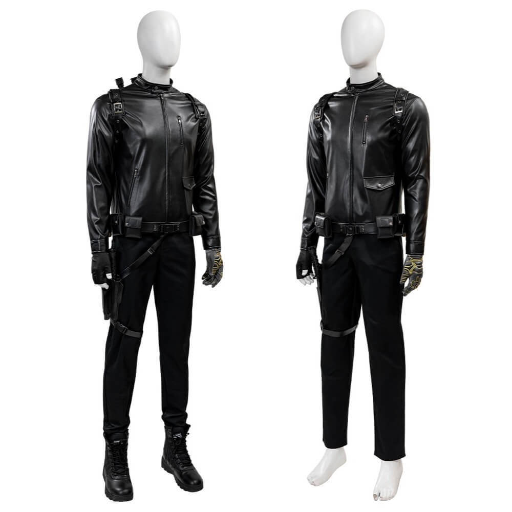Thunderbolts Winter Soldier Cosplay Costume Bucky Barnes Halloween Uniform Takerlama