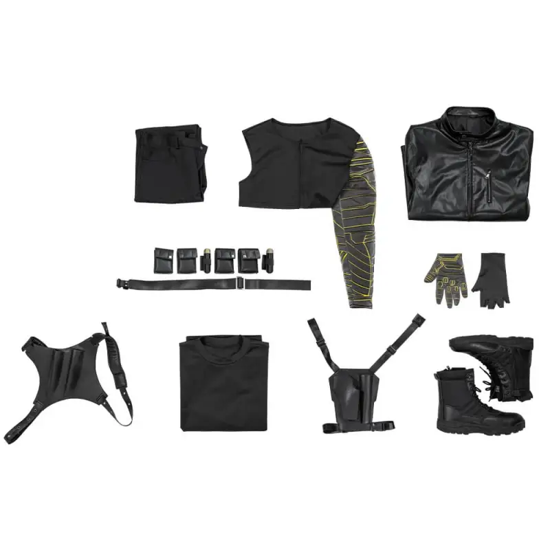 Thunderbolts Winter Soldier Cosplay Costume Bucky Barnes Halloween Uniform Takerlama