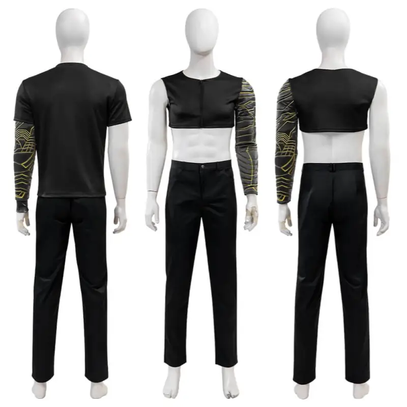 Thunderbolts Winter Soldier Cosplay Costume Bucky Barnes Halloween Uniform Takerlama