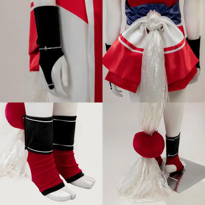 Game Street Fighter 6 Mai Shiranui Cosplay Costume Halloween Outfits Men's Uniform - Takerlama