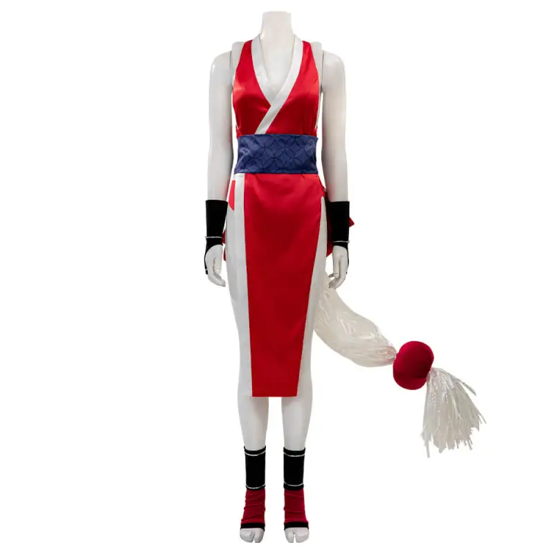 Game Street Fighter 6 Mai Shiranui Cosplay Costume Halloween Outfits Men's Uniform - Takerlama