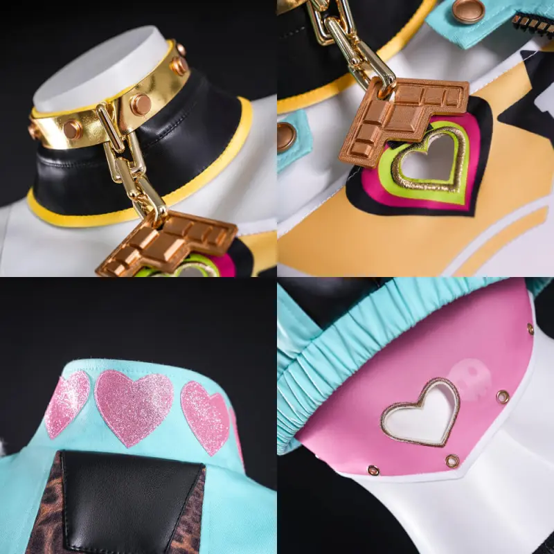 Zenless Zone Zero Nicole Demara Cunning Cutie Cosplay Costume Takerlama